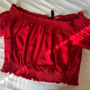 A red blouse from H&M, Size: L